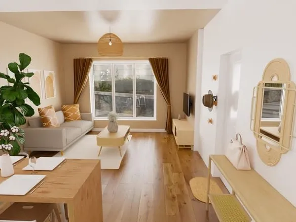 Appartement 2 pièces 39 m²