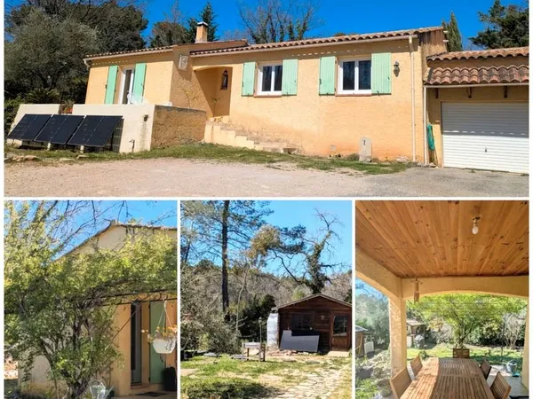 Maison 120 m² de plain-pied avec grand terrain