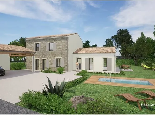 Maison sur plan - Projet RE 2020 au coeur du quartier Victor Hugo