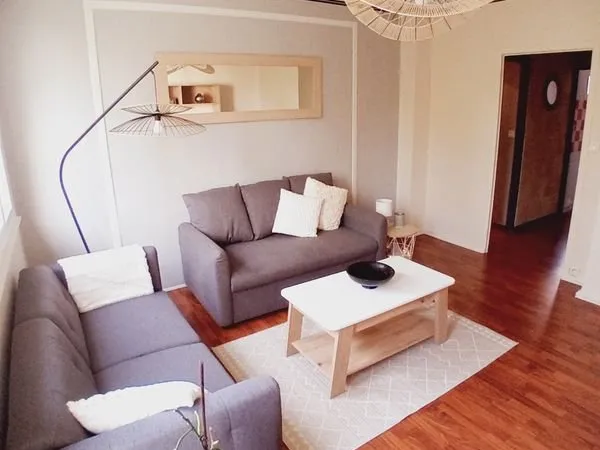 Location meublée 3 chambres chauffage inclus à Clermont-Ferrand