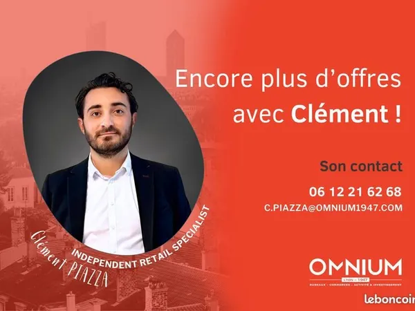 Fonds de commerce 36 m²