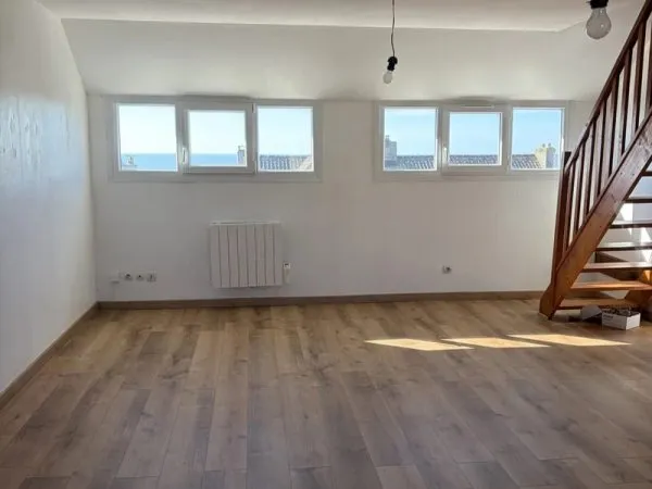 Duplex 3 chambres avec vue mer