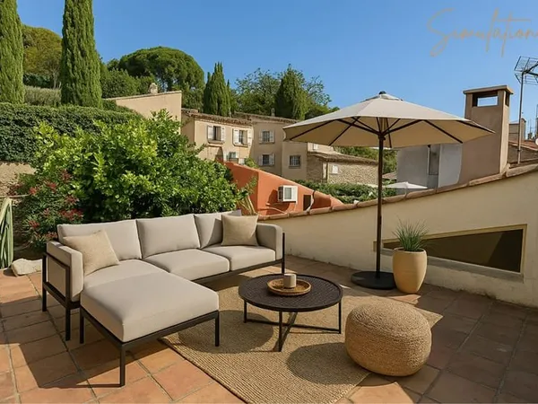 COGOLIN - Maison de village de 107 m² avec garage, jardin et terrasse