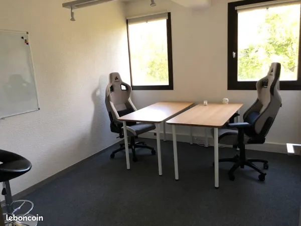 1 bureau indépendant dans coloc pro - Tout frais inclus