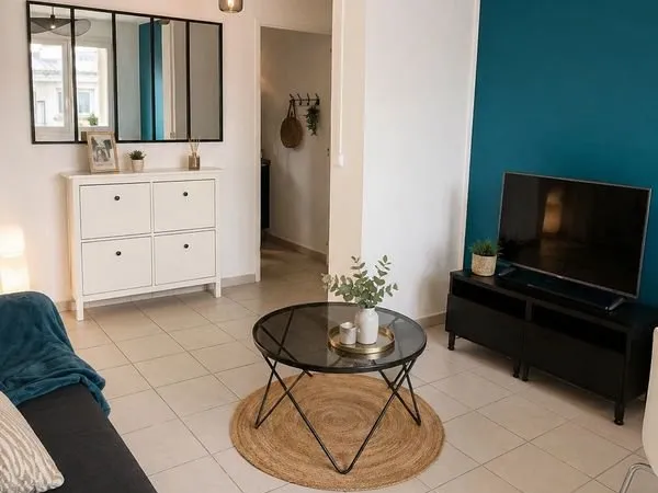2 chambres en colocation - Appartement meublé lumineux - Montpellier