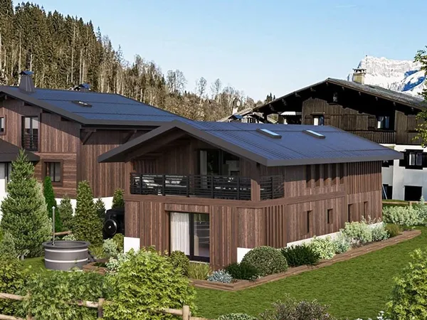 MEGEVE, chalet 180 m² sur terrain 597 m².