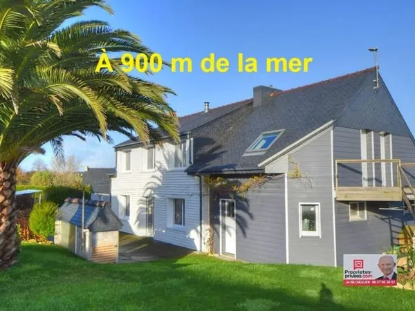 Maison rénovée à 900 m de la mer