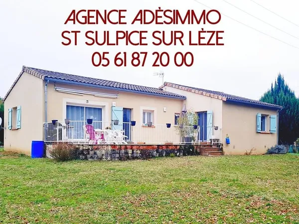 Villa St Sulpice Sur Leze 5 pièce(s) 110 m2