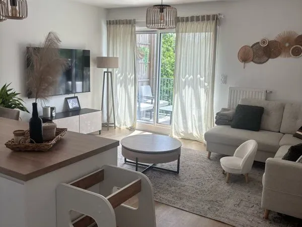 T3 65m² dernier étage - balcon sud 10m² - vue parc - parking - 2022