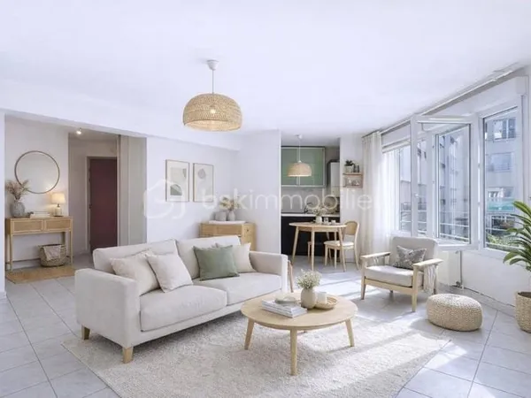 Appartement 2 pièces 44 m²