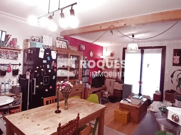 Maison en copropriété avec jardin et garage -Agencement modu