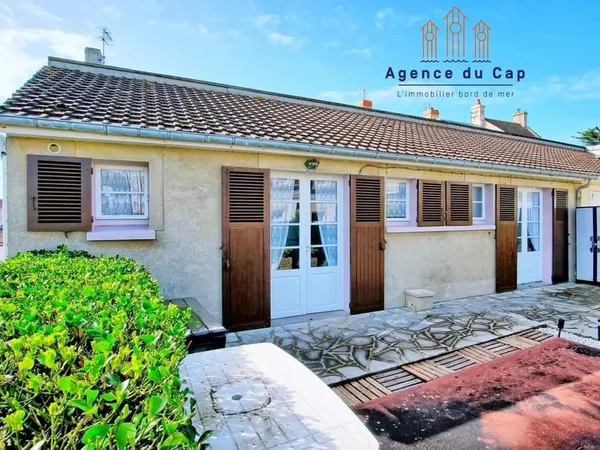 SAINT AUBIN SUR MER - Rez-de-jardin 32m² avec terrasse