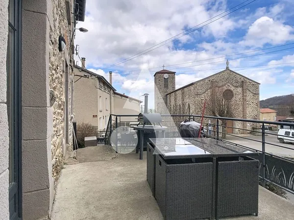 Appartement de plain-pied avec extérieur