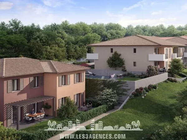 À Cogolin, programme neuf appartement 3 pièces en RDJ !