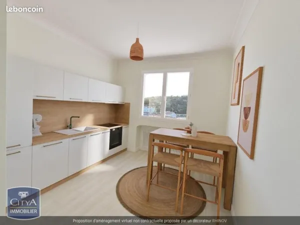 Appartement 3 pièces 64 m²