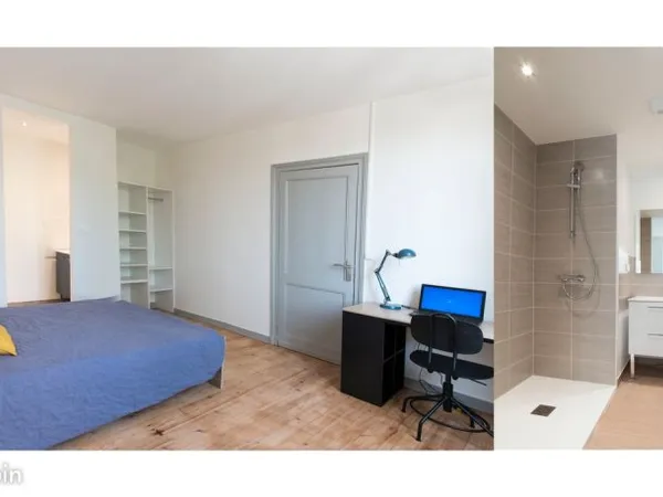 Meublé étudiant/maison avec jardin/centre ville/salle d'eau privée