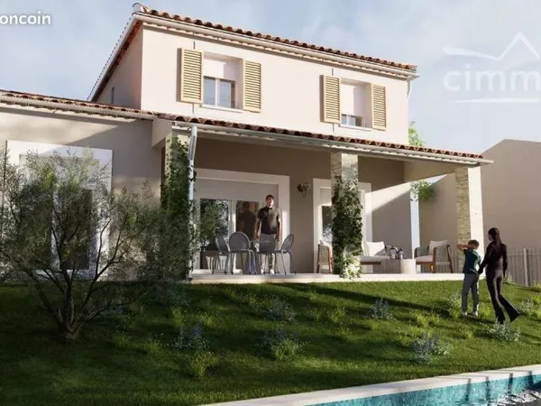 Villa neuve avec piscine et garage FRAIS DE NOTAIRE REDUITS