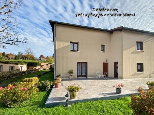BELMONT DE LA LOIRE 42670, Maison à vendre 5 pièces, 151 m², 4 chambres, dépendances, Etang, sur ter