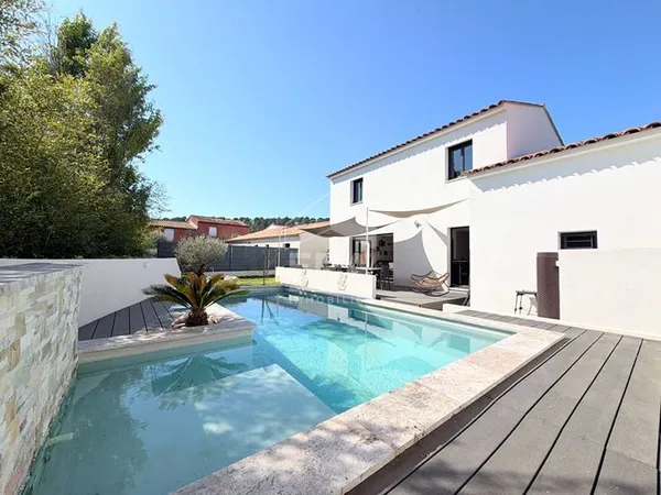 A VENDRE EN EXCLUSIVITE 13610 LE PUY SAINTE REPARADE MAISON RECENTE 4 PIECES D'ENVIRON 97M² AVEC JAR