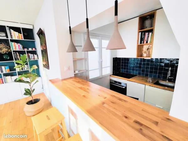 Appartement meublé 2 pièces 43m²