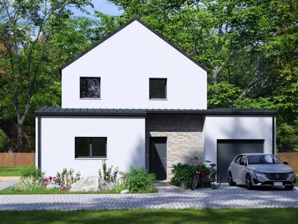 Terrain + maison 105 m²