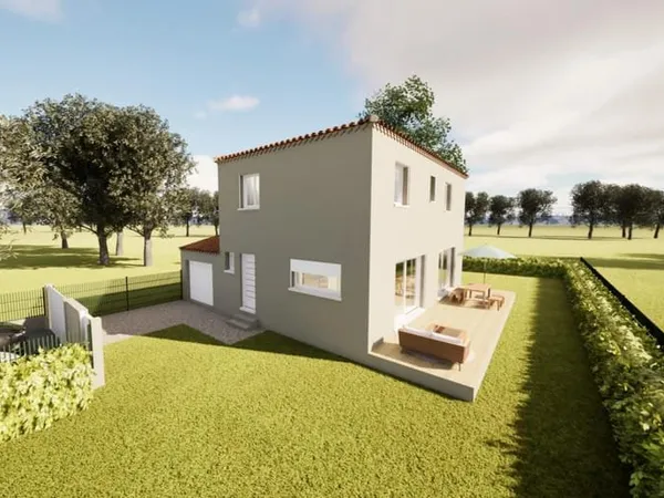 Maison neuve - Saint-Siffret (30700)