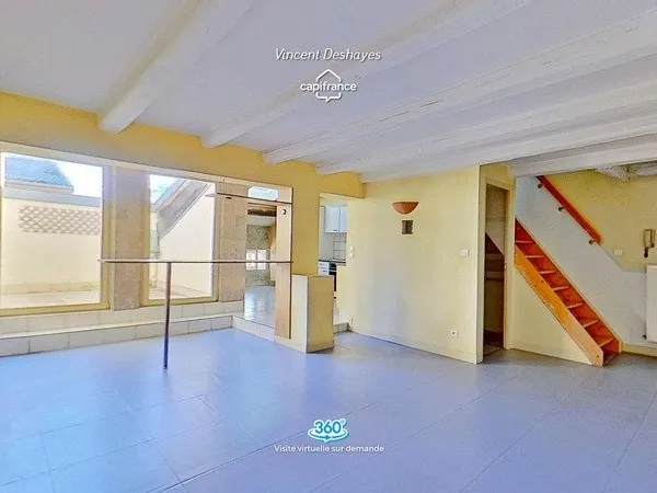 Appartement à vendre 2 pièces en duplex avec terrasse à MALZEVILLE (54) - Visite virtuelle sur deman