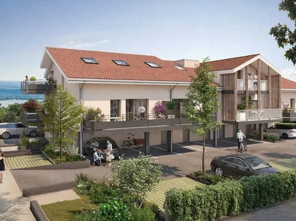 MESSERY - T4 de 100.9m² - Vue Lac