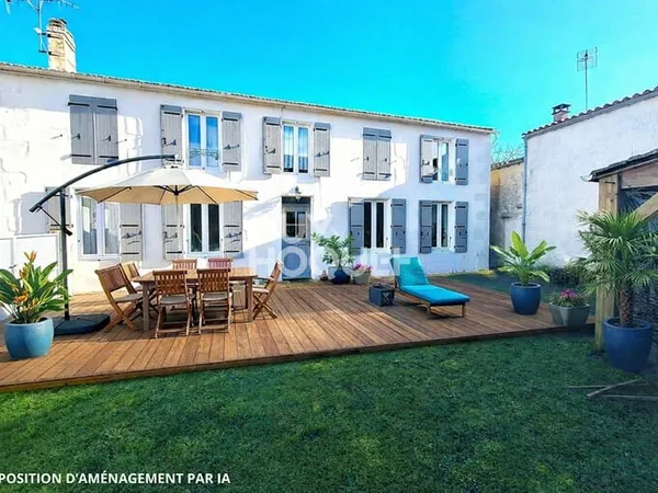 Belle Charentaise familiale rénovée,7 pièces
