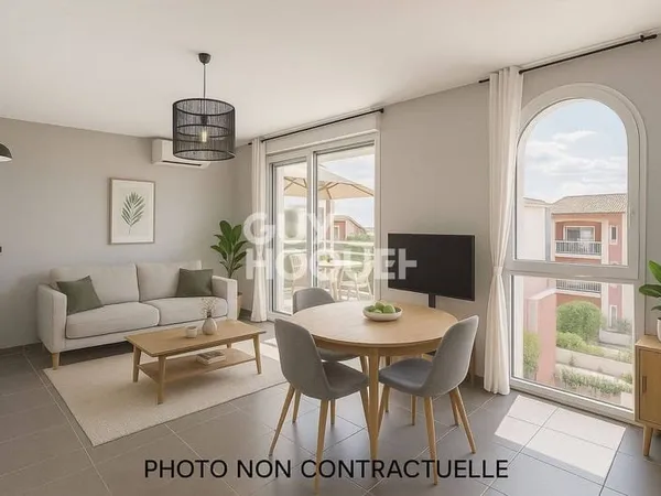 Appartement 2 pièces 38 m²