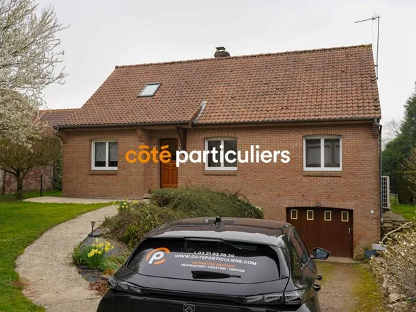 MONCHY-BRETON : PAVILLON INDIVIDUELLE 120m2 AVEC SOUS-SOL