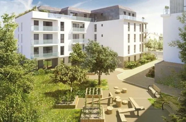 Appartement T3 rez de jardin