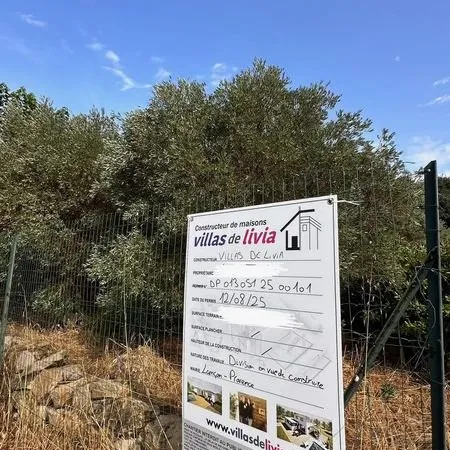 Terrain constructible 283 m2