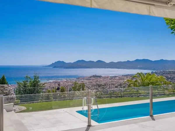 CANNES CALIFORNIE - DOMAINE FERMÉ - VUE MER PANORAMIQUE