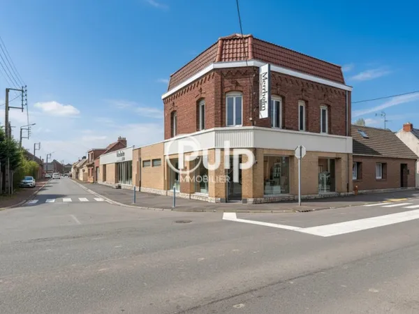 Division immeuble commercial ou professionnel d'angle rénové avec fort potentiel - Visibilité except