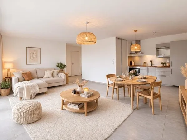 Appartement 2 pièces 52 m²