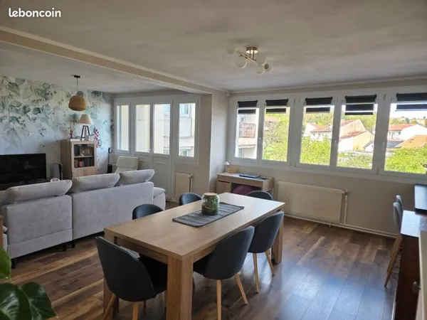 Belle appartement - 72m² - lumineux - cave - garage