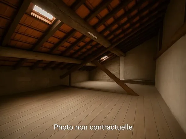 Grenier 114,95 m2 Place de l'Horloge, Nîmes