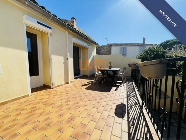 Vigneronne rénovée lumineuse - extérieurs - garage de 95 m²