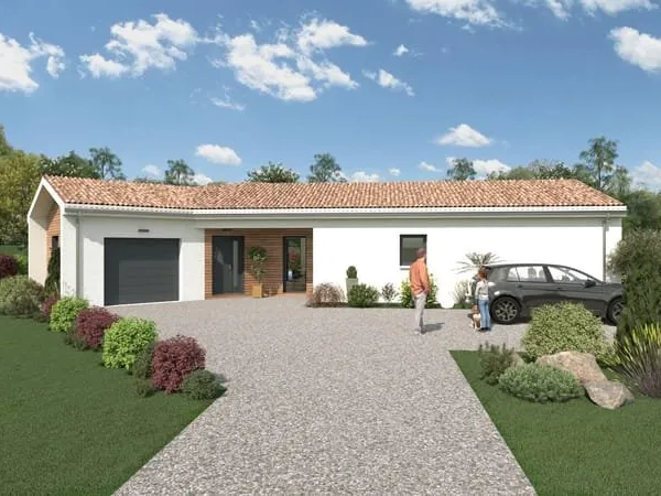 Vezins Maison plain-pied
