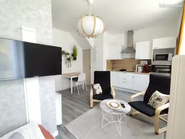 Studio meublé de 21 m² dans un château - entièrement rénové
