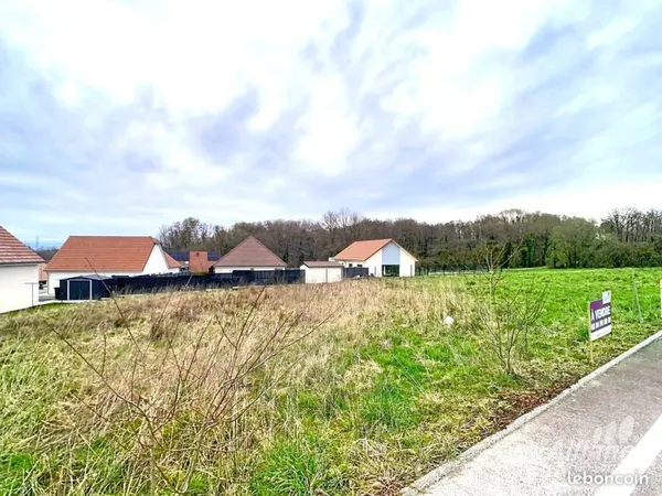 Terrain 816 m² Froidefontaine