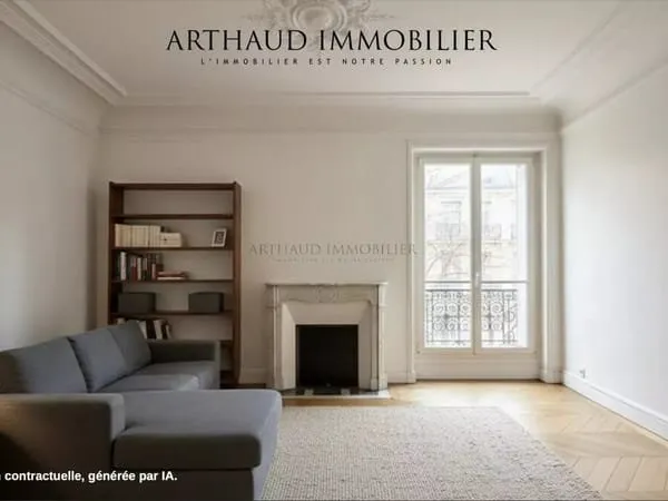 Appartement 4 pièces - 83 m² - Paris 16