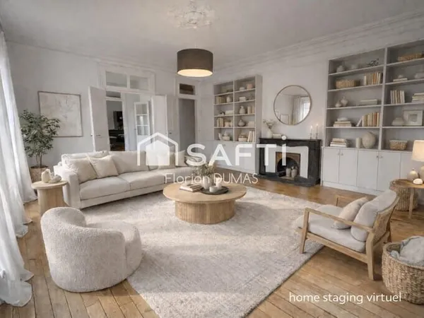 Bel appartement type haussmannien 198 m²