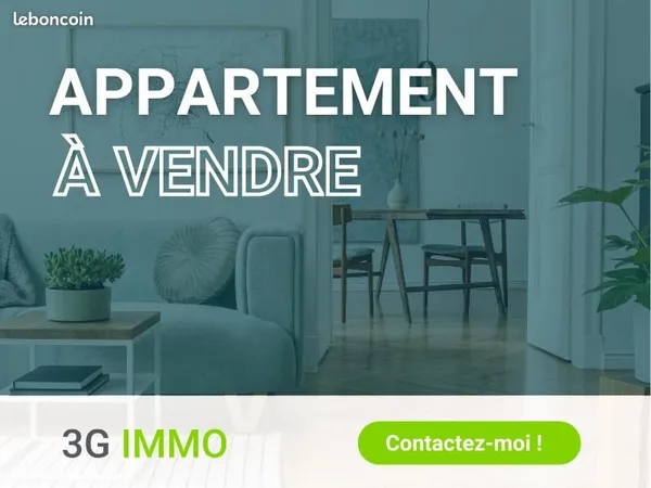 Appartement 3 pièces 60 m²