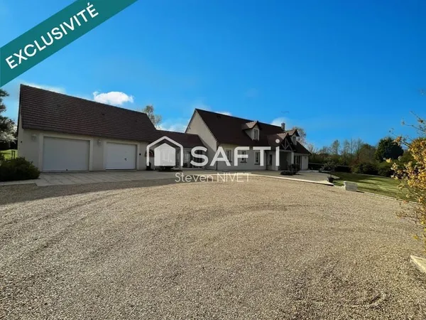 Maison de 220 m² avec deux étangs