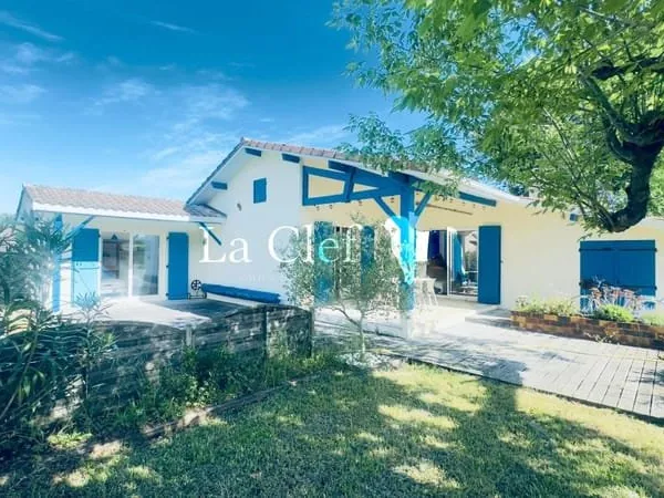 GUJAN-MESTRAS MAISON 113m² 5 PIÈCES TERRAIN 945m² CHALET INDÉPENDANT