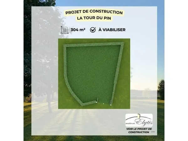 Terrain + Projet de construction au Coeur de la Tour du Pin