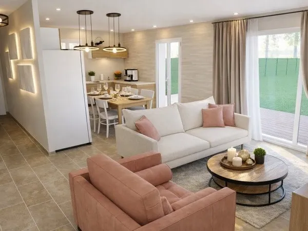 Maison 2 pièces 60 m²
