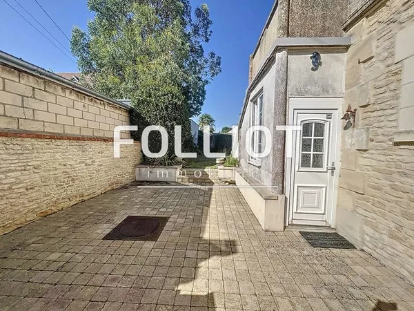 ACHAT/VENTE Maison en Pierre à Lion Sur Mer 5 pièce(s) 74 m2, terrain 321 m²